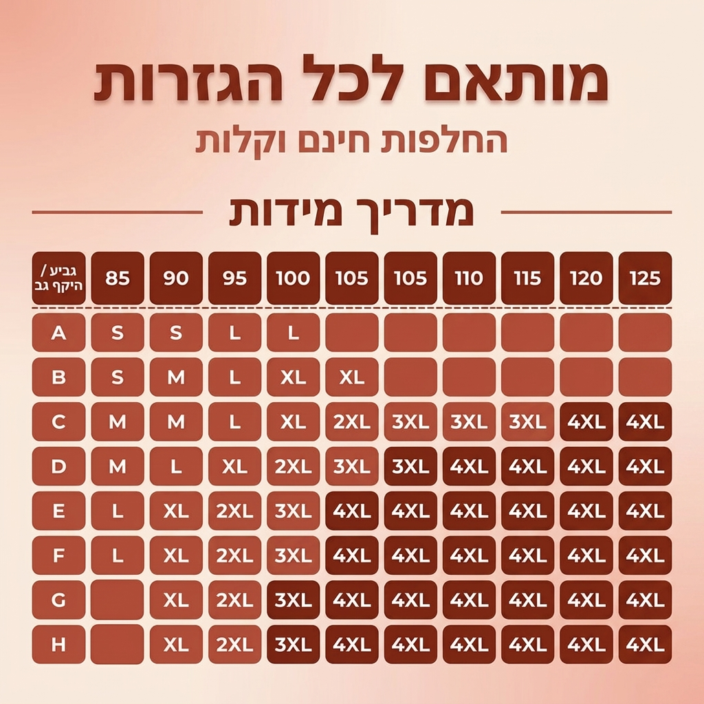 חזיית בנדו סטרפלס ללא תפרים