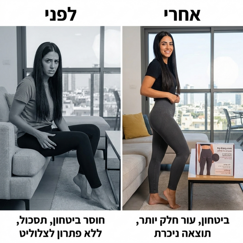 טייץ אנטי-צלוליט למיצוק וחידוד העור