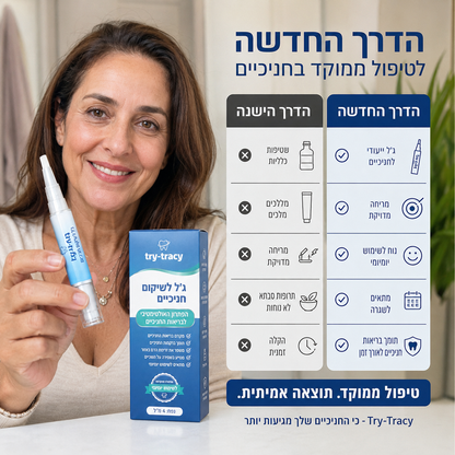 ג'ל לחיזוק ותיקון חניכיים