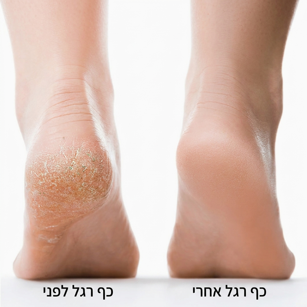 מסיר עור קשה חשמלי Silk 3 Pro לרגליים